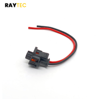 Connecteur de câblage d'alternateur en cuivre 2 broches 10A 12V, prise électrique de générateur automobile pour alternateur de voiture Chevrolet Silverado