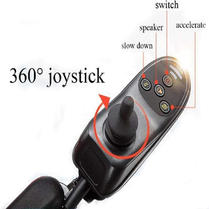 Asiento ancho de primera calidad, colores personalizados, silla de ruedas para discapacitados, movilidad mejorada para discapacitados, fácil conducción, ahorro de fuerza, patinete eléctrico - Product Image 5