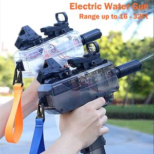 Elektrikli su tabancası kadar 32 FT aralığı otomatik su tabanca 600CC + 300CC yüksek kapasiteli fışkırtma tabancaları - Product Image 5