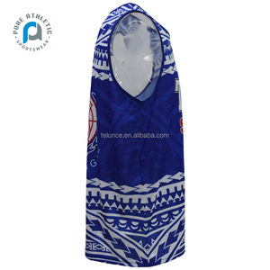 PURE Custom Tribe Tattoo Design Sublimación Imprimir Sport Singlets Manu Toa <span class=keywords><strong>Samoa</strong></span> <span class=keywords><strong>Rugby</strong></span> Jerseys Camisas para hombres - Product Image 3