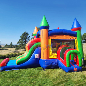 Wholesale kids bounce house <b>inflatable</b> commercial bouncy castle with slide combo bouncer - Product Image 2