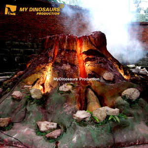 Modèle de <span class=keywords><strong>volcan</strong></span> décoratif en fibre de verre My Dino Mini Golf avec fumée - Product Image 6