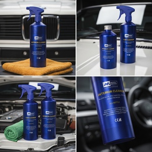 Customizable Aluminum Trigger <b>Spray</b> Bottle for Sprayable Tire Gel Gloss Premium Auto Care Container Set - Product Image 4