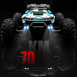 Nouvelle arrivée 1/16 échelle RC voiture tout-terrain camion de course avec 4WD 70 KM/H télécommande sans brosse véhicule radiocommandé - Product Image 2