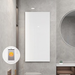 Panneaux chauffants infrarouges avec thermostat réglable, montage mural, chaleur instantanée, pour salles de bain, 110-120V/220-240V - Product Image 5