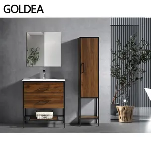 Yeni malzeme SPC banyo vanity üretiminde uzmanlaşmış abd pazarı