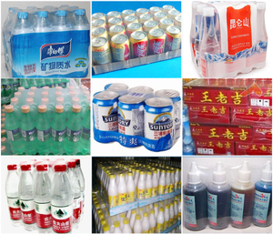 Hoàn toàn tự động điện chai nước thu nhỏ bao bì máy đóng gói cho lon thủy tinh và đồ uống - Product Image 6