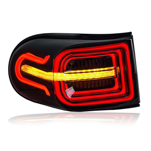 ไฟท้าย LED 12V แบบดัดแปลง ชุดไฟท้าย ไฟเบรกหลัง สำหรับ <span class=keywords><strong>Toyota</strong></span> <span class=keywords><strong>FJ</strong></span> Cruiser ปี 2007-2013 - Product Image 2