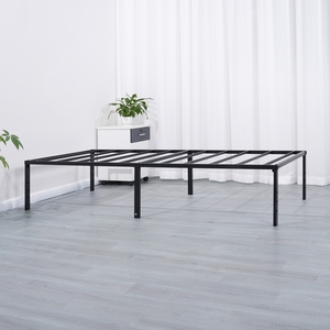 Vente directe usine – Cadre de <span class=keywords><strong>lit</strong></span> portable pleine grandeur en fer forgé, design silencieux, pour chambre à coucher - Product Image 6