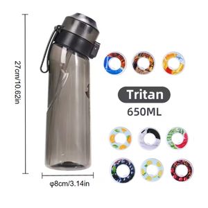 Logo personalizzato 650ml Tritan bottiglia di acqua con baccelli funzioni termiche gratuite per adulti da viaggio con coperchio e impugnatura - Product Image 1