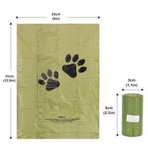 Eco Friendly Wholesale Scented Customized Biodegradable Dog Poop Bag Compostable <b>Rolls</b> Custom Printed - Product Image 3