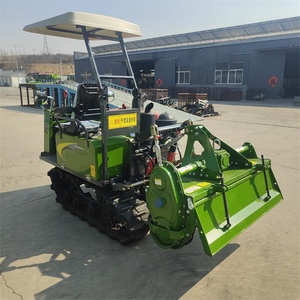 รถไถเดินตามขนาดเล็ก 35 แรงม้า ราคาประหยัด พร้อมผานไถแบบโรตารี่ สำหรับพื้นที่ขนาดเล็ก ใช้สายพานยาง - Product Image 1