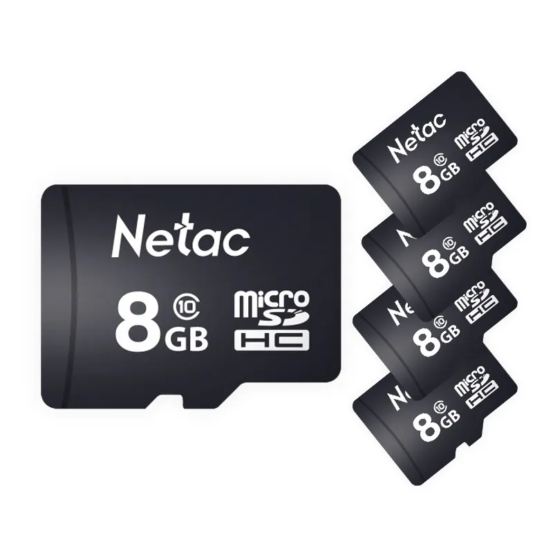 Netac 8GB Class 10 Ultra-high Speed SD TF Card Digital Camera Memory Card Plastic Black Shark 3 Pro 12 512gb Global CE Rohs FCC