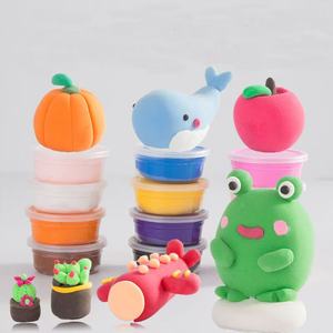 Argile en plastique 24 couleurs ultra-légère pour enfants DIY éducatif <span class=keywords><strong>maternelle</strong></span> espace modélisation des couleurs fait à la main pour les enfants - Product Image 4