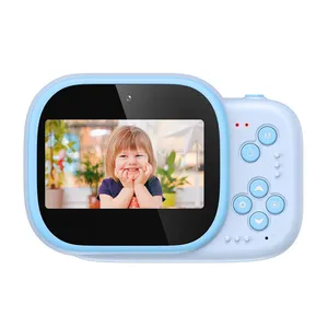 Bambini Selfie portatile 1080p 1000mah regalo di compleanno giocattoli stampante fotografica Hd Polaroid telecamere istantanee per bambini per bambini