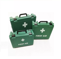 Boîte de premiers soins en plastique PP pour le lieu de travail, le bureau, boîte à médicaments, trousse de survie médicale