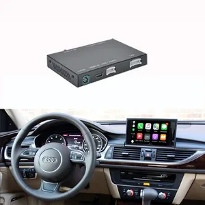 Interfaz inalámbrica para coche Audi A6, A7, Carplay, AirPlay, Radio, función de Youtube