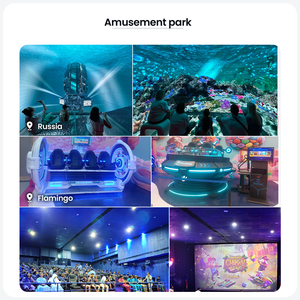 Funinvr Parque Amusent Interior Realidad Virtual Pod 8D Cine 8D Cine Sistema 3D - Product Image 3