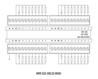 Module de sortie numérique extensible PLC Amsamotion EM222 222-1BL22-0XA0 24V DC 32O Interface IO