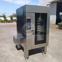 Horno de Convección a Gas ORME de Sobremesa para Pan con Humedad, 5 Bandejas y Vaporizador, Estilo Italiano