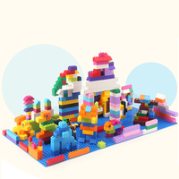 Bloques Pequeños Clásicos de 1KG, Colores Surtidos, Accesorios al por Mayor para Niños, Juego de 1000 Piezas, Juguete Educativo