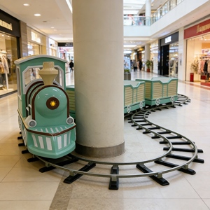 <span class=keywords><strong>Train</strong></span> miniature pour enfants, <span class=keywords><strong>train</strong></span> à manivelle pour enfants, pour parc d'attractions intérieur - Amusement de dessin animé, portable, pas cher - Product Image 3