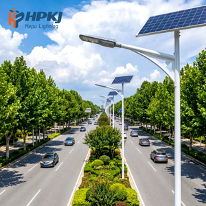 Farolas Solares Hepu para Exteriores, Farola Solar Dividida para Proyectos de Construcción - Product Image 1