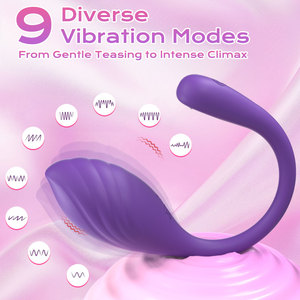 Jouets pour adultes, vibrateur à balles pour femmes, portable, contrôle par application, <span class=keywords><strong>Bluetooth</strong></span>, 9 modes de vibration, charge USB, étanche, <span class=keywords><strong>vibro</strong></span> - Product Image 2