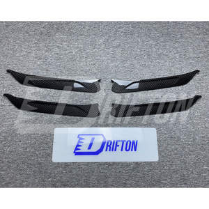 Rejilla de Ventilación Lateral para Parachoques Delantero de Fibra de Carbono Real 992.2 Upgrade para Porsche 911 Carrera 992 992.2 2024 en Adelante - Product Image 1