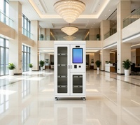 Gabinete de Inventario Inteligente Profesional con Autenticación Biométrica y Sistema de Pesaje Integrado para una Gestión Inteligente