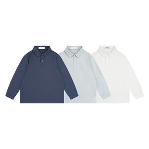 Vêtements pour enfants, style japonais, garçons, filles, chemise POLO à séchage rapide, résistante aux taches, t-shirt décontracté à manches longues pour enfants - Product Image 5