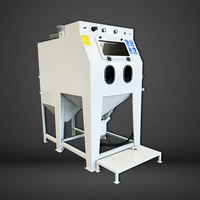 Machine de sablage par grenaillage de durabilité de qualité industrielle sur mesure pour l'entretien des chantiers navals de pièces moulées