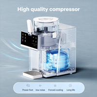 Máquina Eléctrica Portátil para Granizados de 2L, Fácil de Limpiar, para Uso Doméstico, Cafeterías y Bares