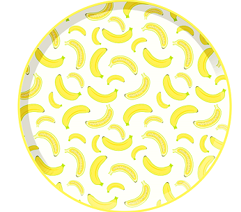 plato de papel de 7 pulgadas