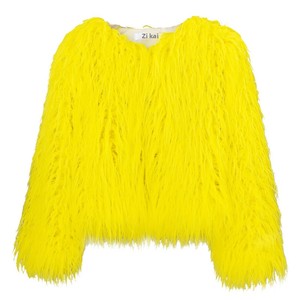 <span class=keywords><strong>Abrigo</strong></span> de Piel Sintética Delgado para Maternidad, Estilo Coreano, Color Sólido, de Lana, para Playa, para Mujer, Directo de Fábrica, de AliExpress Foreign Trade Supply - Product Image 5