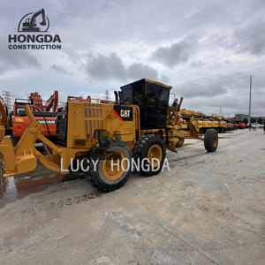 Niveleuse de moteur Caterpillar 14H Offre Spéciale utilisée 140k bonne condition 120k 140g 140h série composants de base comprennent moteur boîte de vitesses PLC - Product Image 2