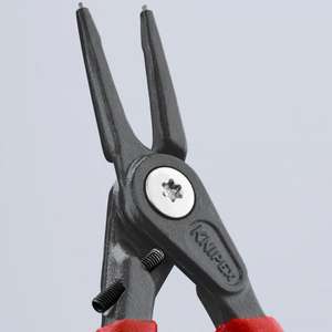 KNIPEX - 48 31 J3 Alicates Circlip de precisión para circlips internos en orificios con limitador de sobreestiramiento gris atramentizado, ha - Product Image 2