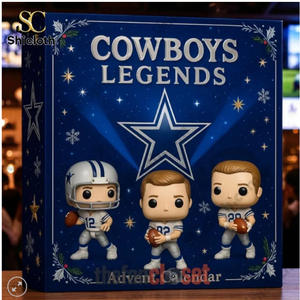 ダラスカウボーイズ伝説到着ホリデーミステリーボックスプラスチックアクリルクリスマスツリー飾り & 装飾置物 - Product Image 3