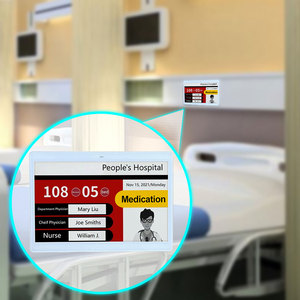 Tablero Inalámbrico de Gestión de Camas con Tecnología E Ink para Salas de Hospitalización y Pacientes Hospitalizados: Visualiza el Estado de Ocupación de Camas, el Estado de Limpieza y el Flujo de Pacientes en Tiempo Real - Product Image 1