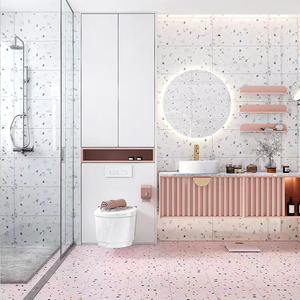 Gạch terrazzo 30x60, 40x80, gạch ceramic cho phòng tắm và nhà vệ sinh, gạch men bóng 12x24 cho tường và sàn nhà bếp, phòng tắm - Product Image 6