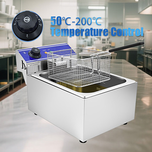 Friteuse électrique à huile peu consommante et à préchauffage rapide, <span class=keywords><strong>de</strong></span> qualité industrielle, pour cuisine KFC - Product Image 5