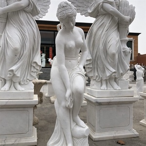 Famosa Statua in Marmo Fatta a Mano <span class=keywords><strong>di</strong></span> Canova: Principessa Bonaparte Vestita da <span class=keywords><strong>Venere</strong></span>, per Uso Esterno in Giardino - Product Image 3