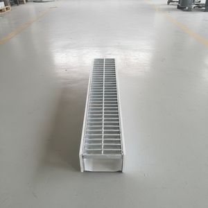Grille de drainage en acier pour extérieur, résistante à la corrosion, en résine, pour moule à béton, drain en U, couvercle de tranchée personnalisé, pour allée - Product Image 2