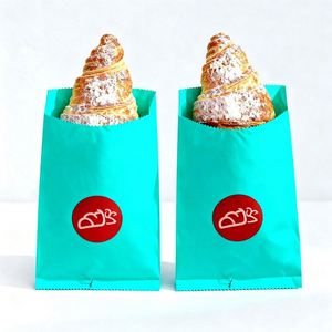 Custom Eco-Friendly Food Grade Greaseproof Waterproof <b>Biodegradable</b> Kraft Laminated Disposable Takeaway <b>Paper</b> Bags for Hotdog - Product Image 5