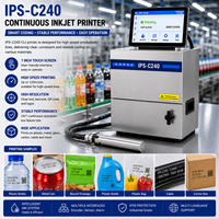 Máquina de Codificación por Inyección de Tinta CIJ Automática, Impresora de Matriz de Puntos de Caracteres Pequeños para Línea de Producción