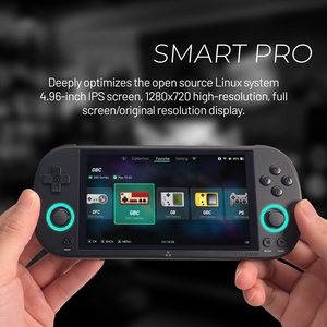 Consola de Juegos Retro Linux de Código Abierto Pro V1.0.4, Pantalla Táctil IPS de 4.96 Pulgadas, Batería de 5000 mAh, Transmisión <span class=keywords><strong>Moonlight</strong></span> para - Product Image 2