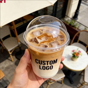 Vasos de Plástico Redondos de 12 oz (1000 ml) con Tapa, Sellables, de PET, para Café Helado - Product Image 6