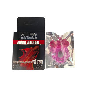 Yetişkin seks ürünleri horoz Penis halkası vibratör silikon kauçuk kelebek Penis yüzükler seks oyuncakları erkekler için - Product Image 2