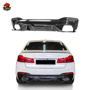 Kit de difusor trasero estilo Mp para <span class=keywords><strong>BMW</strong></span> 5 series G30 M5 F90 2017-2023 525 530 <span class=keywords><strong>535</strong></span> labio difusor trasero de fibra de carbono - Product Image 1
