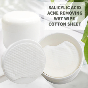 Fabricant de lingettes humides nettoyantes contre l'acné Lingettes faciales avec 0.5%-2% Acide salicylique Lingettes nettoyantes quotidiennes pour le <span class=keywords><strong>visage</strong></span> - Product Image 3